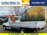 USED 2016 65 FORD TRANSIT 350 TDCi 155 L4 DROPSIDE + CRANE [ 13.7ft ] DRW  LIGHT ALLOY BODY D/S DROPSIDE BODY
