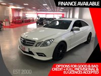 USED 2010 10 MERCEDES-BENZ E-CLASS 3.0 E350 CDI BLUEEFFICIENCY SPORT 2d 231 BHP * CRUISE   * BLUETOOTH * FRONT & REAR PARKING SENSORS * 18 INCH ALLOYS * HEATED LEATHER FRONT SEATS * MOT OCT * 2 KEYS *
