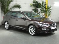 USED 2018 18 SEAT LEON 2.0 TDI FR TECHNOLOGY 5d 150 BHP SAT NAV PART LEATHER INTERIOR