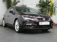 USED 2018 18 SEAT LEON 2.0 TDI FR TECHNOLOGY 5d 150 BHP SAT NAV PART LEATHER INTERIOR