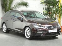 USED 2018 18 SEAT LEON 2.0 TDI FR TECHNOLOGY 5d 150 BHP SAT NAV PART LEATHER INTERIOR