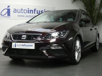USED 2018 18 SEAT LEON 2.0 TDI FR TECHNOLOGY 5d 150 BHP SAT NAV PART LEATHER INTERIOR