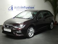 USED 2018 18 SEAT LEON 2.0 TDI FR TECHNOLOGY 5d 150 BHP SAT NAV PART LEATHER INTERIOR