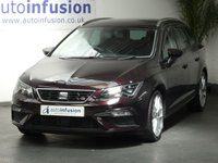 USED 2018 18 SEAT LEON 2.0 TDI FR TECHNOLOGY 5d 150 BHP SAT NAV PART LEATHER INTERIOR
