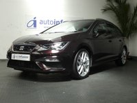 USED 2018 18 SEAT LEON 2.0 TDI FR TECHNOLOGY 5d 150 BHP SAT NAV PART LEATHER INTERIOR