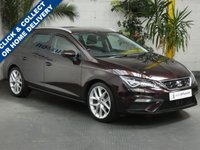 USED 2018 18 SEAT LEON 2.0 TDI FR TECHNOLOGY 5d 150 BHP SAT NAV PART LEATHER INTERIOR