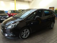 USED 2017 17 VAUXHALL ZAFIRA TOURER 1.4 SRI 5d 138 BHP 7 SEATS 1 OWNER FSH GOLD WARRANTY