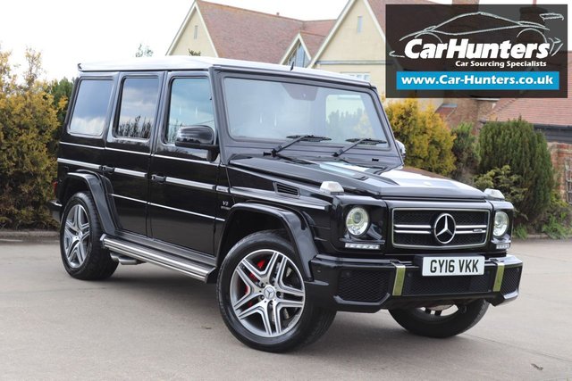 2016 16 MERCEDES-BENZ G-CLASS 5.5 AMG G 63 4MATIC 5d 563 BHP