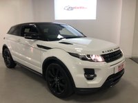 USED 2013 63 LAND ROVER RANGE ROVER EVOQUE 2.2 SD4 DYNAMIC 3d 190 BHP * PAN ROOF * CLIMATE CONTROL*  PARKING SENSORS * NAVIGATION SYSTEM * 20 INCH ALLOYS * MOT OCT * 2 KEYS *