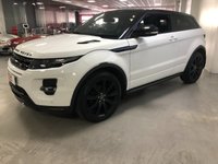 USED 2013 63 LAND ROVER RANGE ROVER EVOQUE 2.2 SD4 DYNAMIC 3d 190 BHP * PAN ROOF * CLIMATE CONTROL*  PARKING SENSORS * NAVIGATION SYSTEM * 20 INCH ALLOYS * MOT OCT * 2 KEYS *