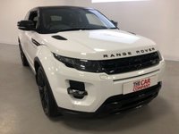 USED 2013 63 LAND ROVER RANGE ROVER EVOQUE 2.2 SD4 DYNAMIC 3d 190 BHP * PAN ROOF * CLIMATE CONTROL*  PARKING SENSORS * NAVIGATION SYSTEM * 20 INCH ALLOYS * MOT OCT * 2 KEYS *