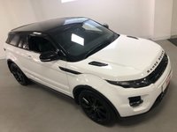 USED 2013 63 LAND ROVER RANGE ROVER EVOQUE 2.2 SD4 DYNAMIC 3d 190 BHP * PAN ROOF * CLIMATE CONTROL*  PARKING SENSORS * NAVIGATION SYSTEM * 20 INCH ALLOYS * MOT OCT * 2 KEYS *