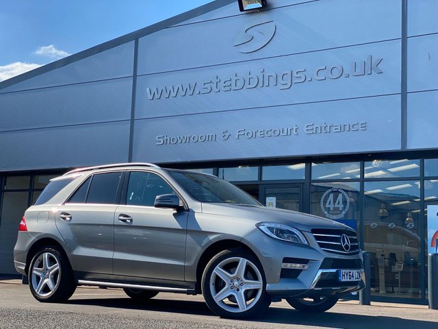 2014 64 MERCEDES-BENZ M-CLASS 3.0 ML350 BLUETEC AMG LINE PREMIUM 5d 258 BHP VAT QUALIFYING