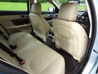 USED 2013 13 JAGUAR XF 2.2 D LUXURY 4d 200 BHP METALLIC CRYSTAL BLUE WITH A MERE 77000 MILES STUNNING COLOUR COMBINATION