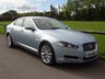 USED 2013 13 JAGUAR XF 2.2 D LUXURY 4d 200 BHP METALLIC CRYSTAL BLUE WITH A MERE 77000 MILES STUNNING COLOUR COMBINATION