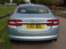 USED 2013 13 JAGUAR XF 2.2 D LUXURY 4d 200 BHP METALLIC CRYSTAL BLUE WITH A MERE 77000 MILES STUNNING COLOUR COMBINATION