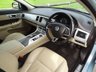 USED 2013 13 JAGUAR XF 2.2 D LUXURY 4d 200 BHP METALLIC CRYSTAL BLUE WITH A MERE 77000 MILES STUNNING COLOUR COMBINATION