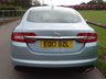 USED 2013 13 JAGUAR XF 2.2 D LUXURY 4d 200 BHP METALLIC CRYSTAL BLUE WITH A MERE 77000 MILES STUNNING COLOUR COMBINATION