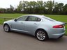 USED 2013 13 JAGUAR XF 2.2 D LUXURY 4d 200 BHP METALLIC CRYSTAL BLUE WITH A MERE 77000 MILES STUNNING COLOUR COMBINATION