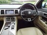 USED 2013 13 JAGUAR XF 2.2 D LUXURY 4d 200 BHP METALLIC CRYSTAL BLUE WITH A MERE 77000 MILES STUNNING COLOUR COMBINATION