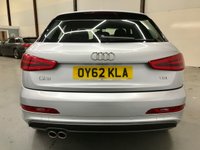USED 2012 62 AUDI Q3 2.0 TDI S LINE 5d 138 BHP S LINE NAPPA LEATHER, SAT NAV