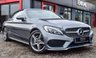 USED 2017 17 MERCEDES-BENZ C CLASS 2.1 C 220 D AMG LINE 2d 168 BHP FRONT AND REAR PARKING SENSORS