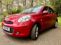 USED 2013 13 NISSAN MICRA 1.2 TEKNA DIG-S KURO 97 BHP &pound; ZERO ROAD TAX//PAN SUNROOF//SATNAV//REAR PARK ASSIST//NEW CLUTCH &pound; ZERO ROAD TAX//PAN SUNROOF//SATNAV//REAR PARK ASSIST//ELECTRIC FOLDING MIIRORS/ X7 SERVICE STAMPS LAST SERVICED @59,286 MILES