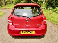 USED 2013 13 NISSAN MICRA 1.2 TEKNA DIG-S KURO 97 BHP &pound; ZERO ROAD TAX//PAN SUNROOF//SATNAV//REAR PARK ASSIST//NEW CLUTCH &pound; ZERO ROAD TAX//PAN SUNROOF//SATNAV//REAR PARK ASSIST//ELECTRIC FOLDING MIIRORS/ X7 SERVICE STAMPS LAST SERVICED @59,286 MILES