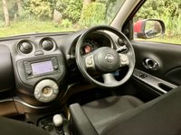 USED 2013 13 NISSAN MICRA 1.2 TEKNA DIG-S KURO 97 BHP &pound; ZERO ROAD TAX//PAN SUNROOF//SATNAV//REAR PARK ASSIST//NEW CLUTCH &pound; ZERO ROAD TAX//PAN SUNROOF//SATNAV//REAR PARK ASSIST//ELECTRIC FOLDING MIIRORS/ X7 SERVICE STAMPS LAST SERVICED @59,286 MILES