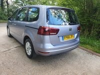 USED 2018 68 SEAT ALHAMBRA 2.0 TDI S 5d 148 BHP ZERO DEPOSIT FINANCE AVAILABLE