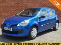 USED 2006 56 RENAULT CLIO 1.6 EXPRESSION 16V 5d 111 BHP VERY LOW MILES