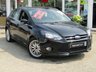 USED 2012 62 FORD FOCUS 1.6 TITANIUM 5d 124 BHP Finished in PANTHER BLACK MET metallic with contrasting Grey Cloth trim. This is a modern day peoples auto hatchback car. It is a reliable, practical and affordable vehicle that is liked by everyone. Great features which include Keyless Start, Low mileage, Park Sensors, Heated Front Screen, B/Tooth, DAB radio, Alloys, Front Fogs and much more. Dealer Serviced at 3504 miles, 5999 miles, 7593 miles and on arrival at 53514 miles by EMC. 12 Months MOT.