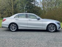 USED 2015 65 MERCEDES-BENZ C CLASS 1.6 C200 BLUETEC SPORT 4d 136 BHP Full Leather Sat Nav DAB Radio