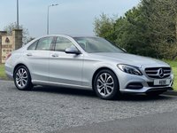 USED 2015 65 MERCEDES-BENZ C CLASS 1.6 C200 BLUETEC SPORT 4d 136 BHP Full Leather Sat Nav DAB Radio