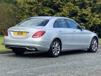 USED 2015 65 MERCEDES-BENZ C CLASS 1.6 C200 BLUETEC SPORT 4d 136 BHP Full Leather Sat Nav DAB Radio