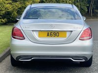 USED 2015 65 MERCEDES-BENZ C CLASS 1.6 C200 BLUETEC SPORT 4d 136 BHP Full Leather Sat Nav DAB Radio