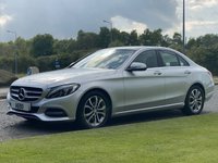 USED 2015 65 MERCEDES-BENZ C CLASS 1.6 C200 BLUETEC SPORT 4d 136 BHP Full Leather Sat Nav DAB Radio