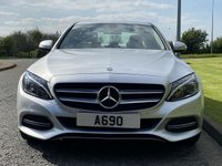 USED 2015 65 MERCEDES-BENZ C CLASS 1.6 C200 BLUETEC SPORT 4d 136 BHP Full Leather Sat Nav DAB Radio