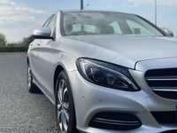 USED 2015 65 MERCEDES-BENZ C CLASS 1.6 C200 BLUETEC SPORT 4d 136 BHP Full Leather Sat Nav DAB Radio