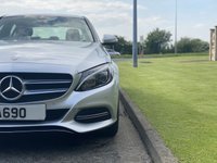 USED 2015 65 MERCEDES-BENZ C CLASS 1.6 C200 BLUETEC SPORT 4d 136 BHP Full Leather Sat Nav DAB Radio