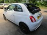 USED 2019 19 FIAT 500C 1.2 120TH ANNIVERSARY CONVERTIBLE 2d 69 BHP *VERY RARE SPECIAL EDITION* Very rare special edition! Low Mileage, One Owner from new, Just Serviced, NEW MOT, Convertible
