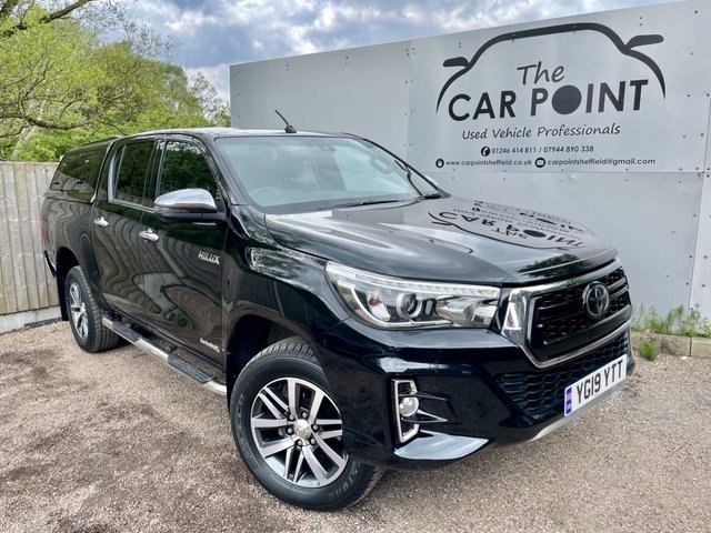 2019 19 Toyota HI-Lux 2.4 INVINCIBLE X 4WD D-4D DCB 4d AUTO 147 BHP