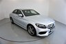 USED 2015 65 MERCEDES-BENZ C CLASS 2.1 C250 D AMG LINE 4d AUTO-2 OWNER CAR-HEATED SEATS-BLACK LEATHER-18
