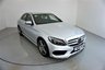 USED 2015 65 MERCEDES-BENZ C CLASS 2.1 C250 D AMG LINE 4d AUTO-2 OWNER CAR-HEATED SEATS-BLACK LEATHER-18