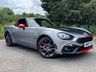 USED 2019 19 ABARTH 124 1.4 SPIDER MULTIAIR 2d 168 BHP RED & BLACK LEATHER