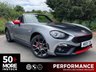USED 2019 19 ABARTH 124 1.4 SPIDER MULTIAIR 2d 168 BHP RED & BLACK LEATHER