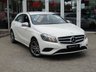 USED 2015 65 MERCEDES-BENZ A-CLASS 1.5 A180 CDI BLUEEFFICIENCY SPORT 5d 109 BHP Finished in POLAR WHITE with contrasting FULL HEATED LEATHER trim. This A class certainly looks smart, with its slim lights and smooth body panels. There's plenty of room in the front and the back which will suit the average family. Features include, &pound;20 Road Tax, Part Leather trim, B/Tooth, Cruise Control 17" alloys and much more. Dealer Serviced at 15123 miles, 41646 miles, 49841 miles and at 52938 miles by EMC on arrival. MOT due 13/6/2022.