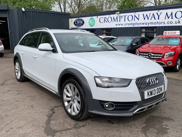 2013 13 AUDI A4 ALLROAD 2.0 ALLROAD TDI QUATTRO S/S 5d 174 BHP