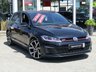 USED 2019 68 VOLKSWAGEN GOLF 2.0 GTI PERFORMANCE TSI DSG 5d 242 BHP Finished in DEEP BLACK PEARL, with contrasting RETRO grey checked sports interior. This is a 1 former owner classic HOT HATCH. Performance as the name suggests is very lively and makes an Ideal quick Family Hatch. Features include 19" Alloys, LED run Lights, Virtual Dash, Heated Seats, SAT NAV, DAB, B/Tooth, Cruise, Power Folding Mirrors and Park Sensors. VW Dealer serviced at 6965 miles and at 13203 miles.
