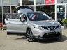 USED 2014 14 NISSAN QASHQAI 1.5 DCI TEKNA 5d 108 BHP Finished in BLADE SILVER METALLIC with contrasting EBONY BLACK HEATED SEATS. The Qashqai is one of the best selling SUV's around at the moment. This Top of the range edition is comfy, easy to drive and has enough space for 5 adults. Features include, Full heated leather, Sat Nav, Pan Roof, AUTO PARKING, 360 Reverse Cameras, B/Tooth and much more. Dealer serviced at 7539 miles, 18352 miles, 30854 miles and at 56703 miles.